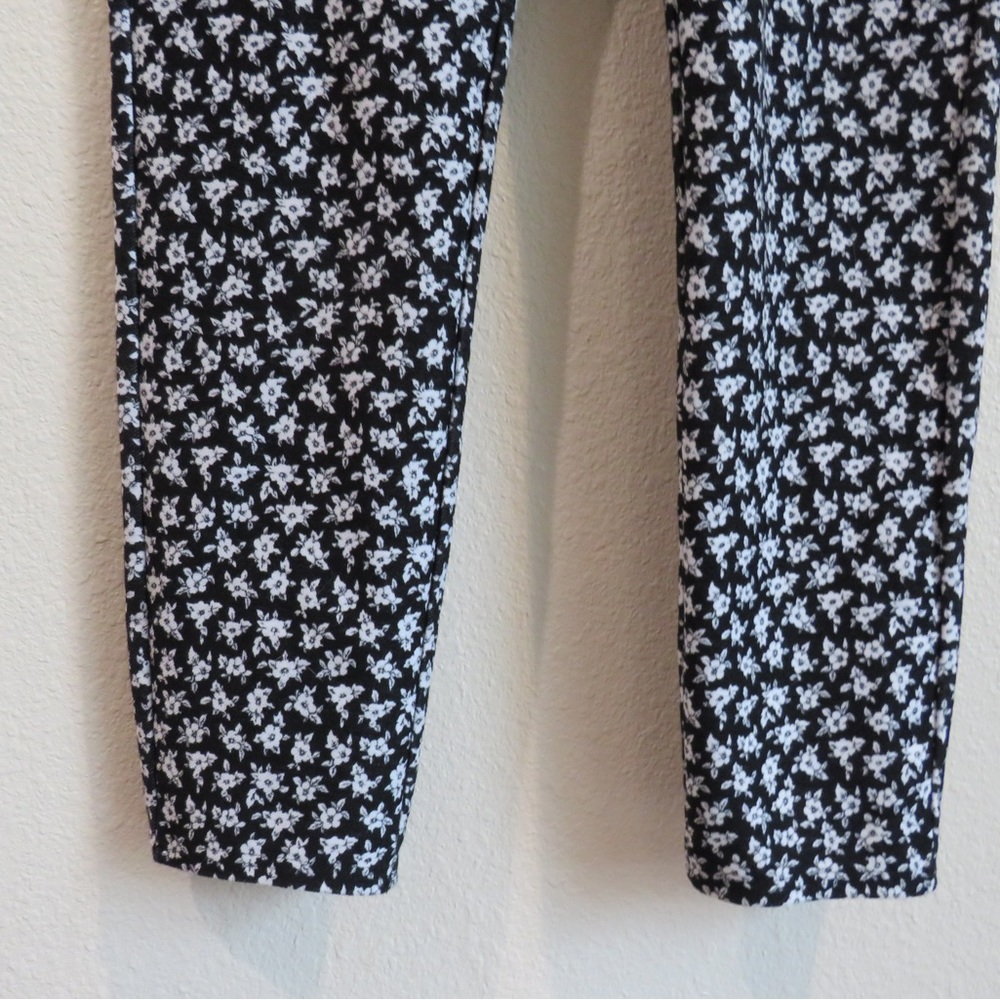 MICHAEL Michael Kors Women's Floral-Print Leggings SZ Large - Picture 4 of 11